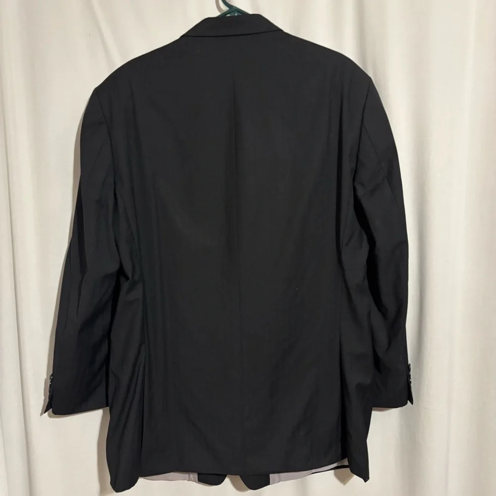 Michael Kors Wool Men’s Black Blazer Classic Business Suit Jacket Coat no size